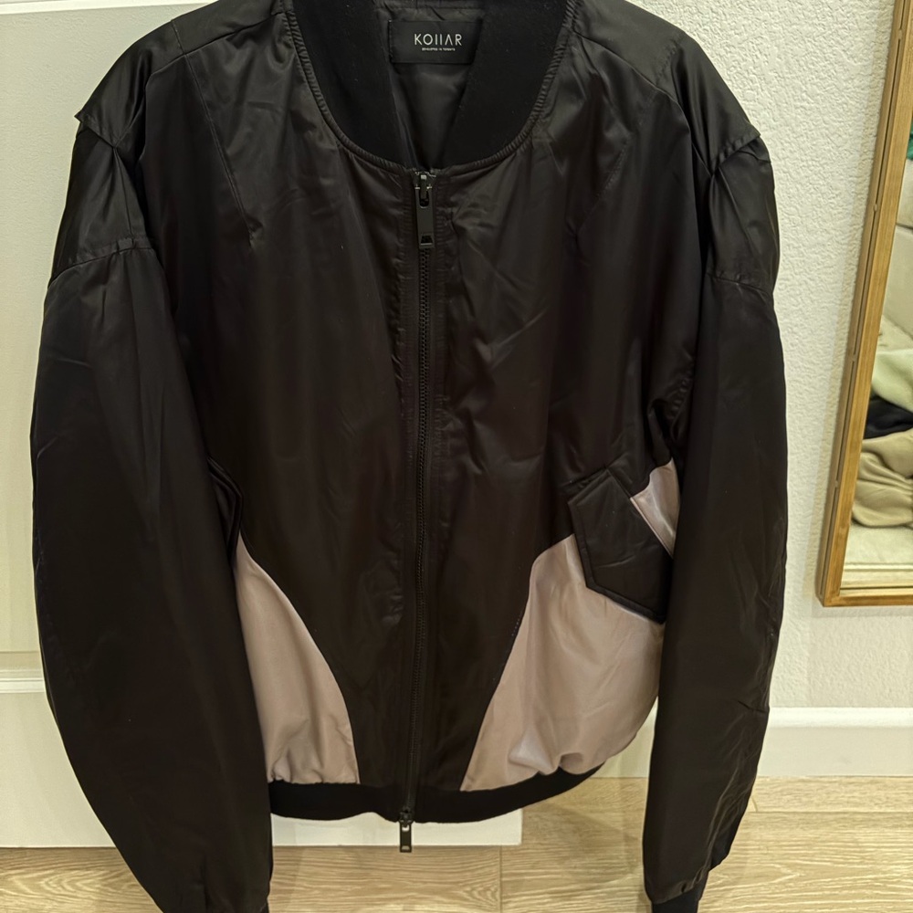 Black and Gray KOLLAR Jacket